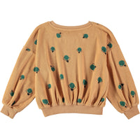 Letter To The World Peach Terry Sham Sweatshirt