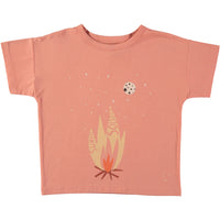 Letter To The World Coral Orion Tee
