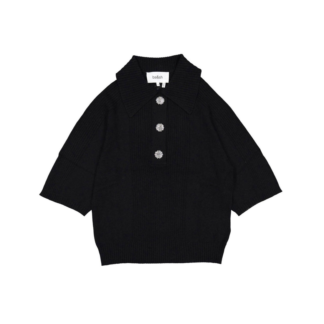 Ba-sh Black Eliot Womens Sweater