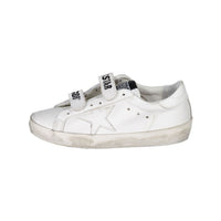 Golden Goose Optic White Old School Strap Sneakers