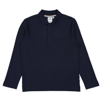 Hugo Boss Navy Long Sleeve Polo