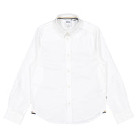 Hugo Boss White Long Sleeved Dress Shirt