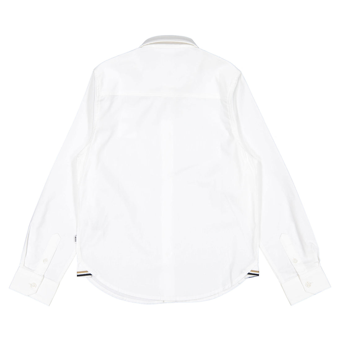 Hugo Boss White Long Sleeved Dress Shirt