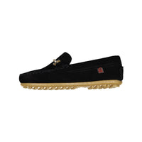Papanatas Black Suede Loafer