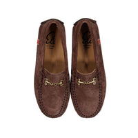 Papanatas Mocha Suede Loafer