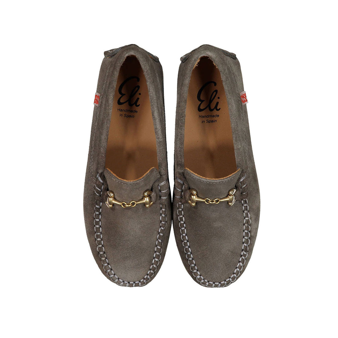 Papanatas Grey Suede Loafer