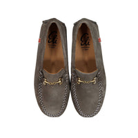 Papanatas Grey Suede Loafer