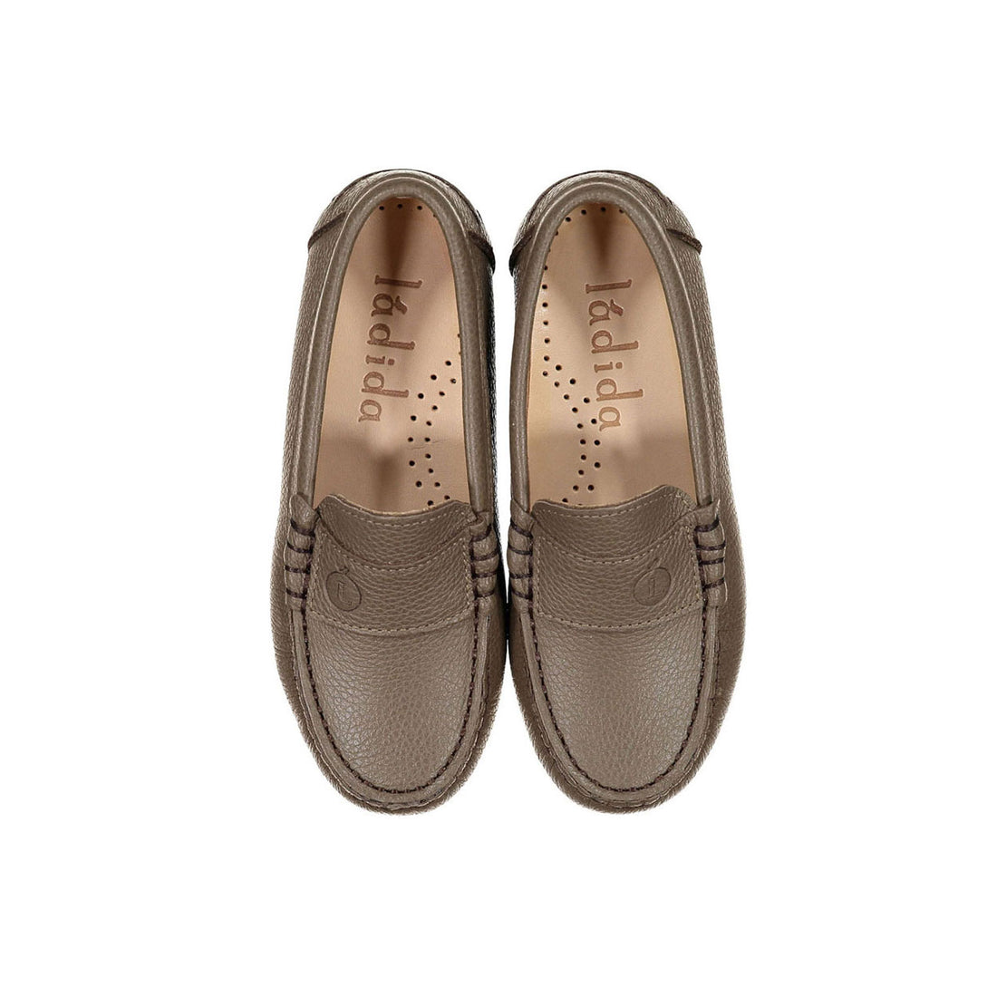 Ladida Taupe Leather Loafer