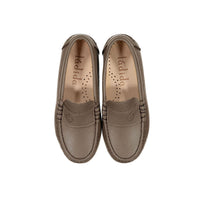 Ladida Taupe Leather Loafer