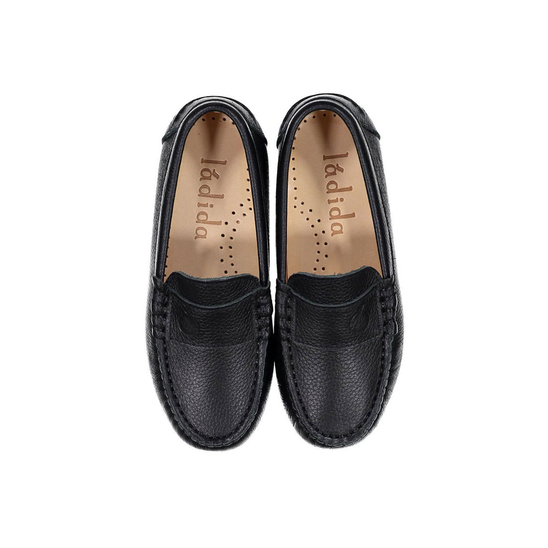 Ladida Black Leather Loafer