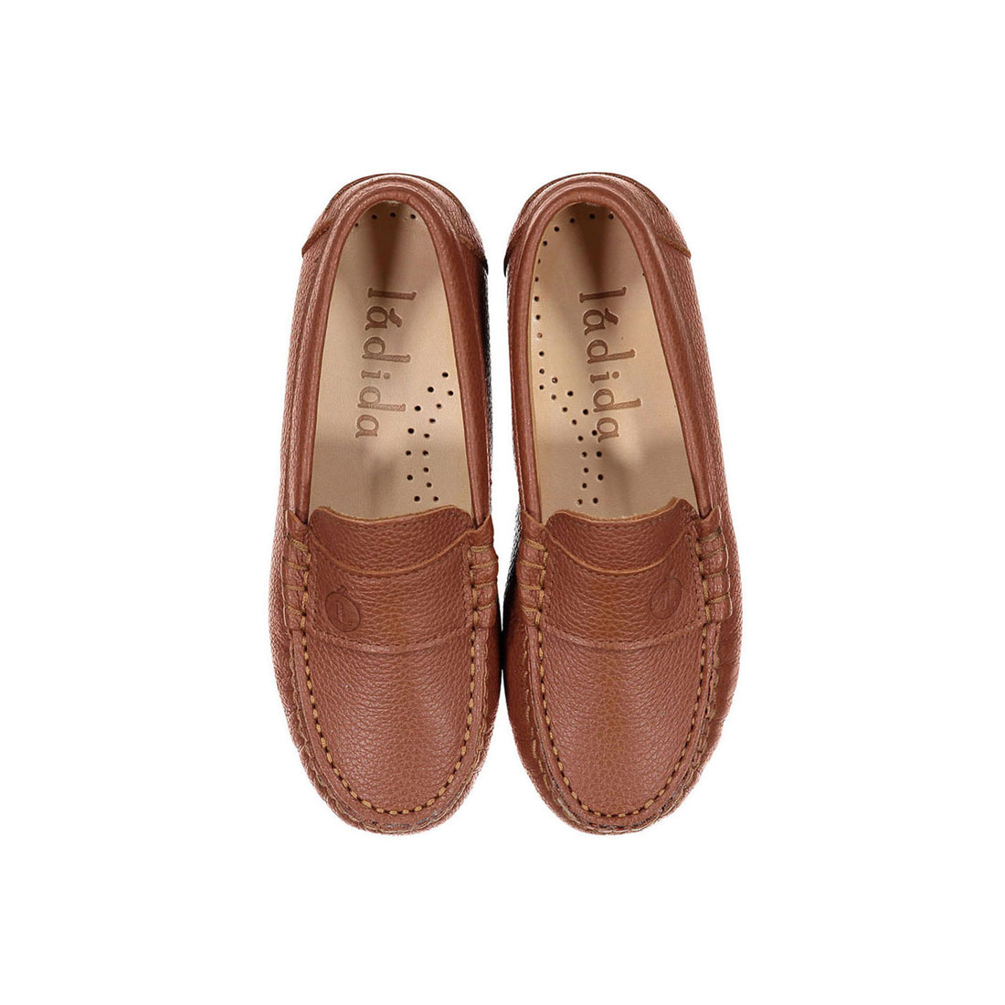 Ladida Cognac Leather Loafer