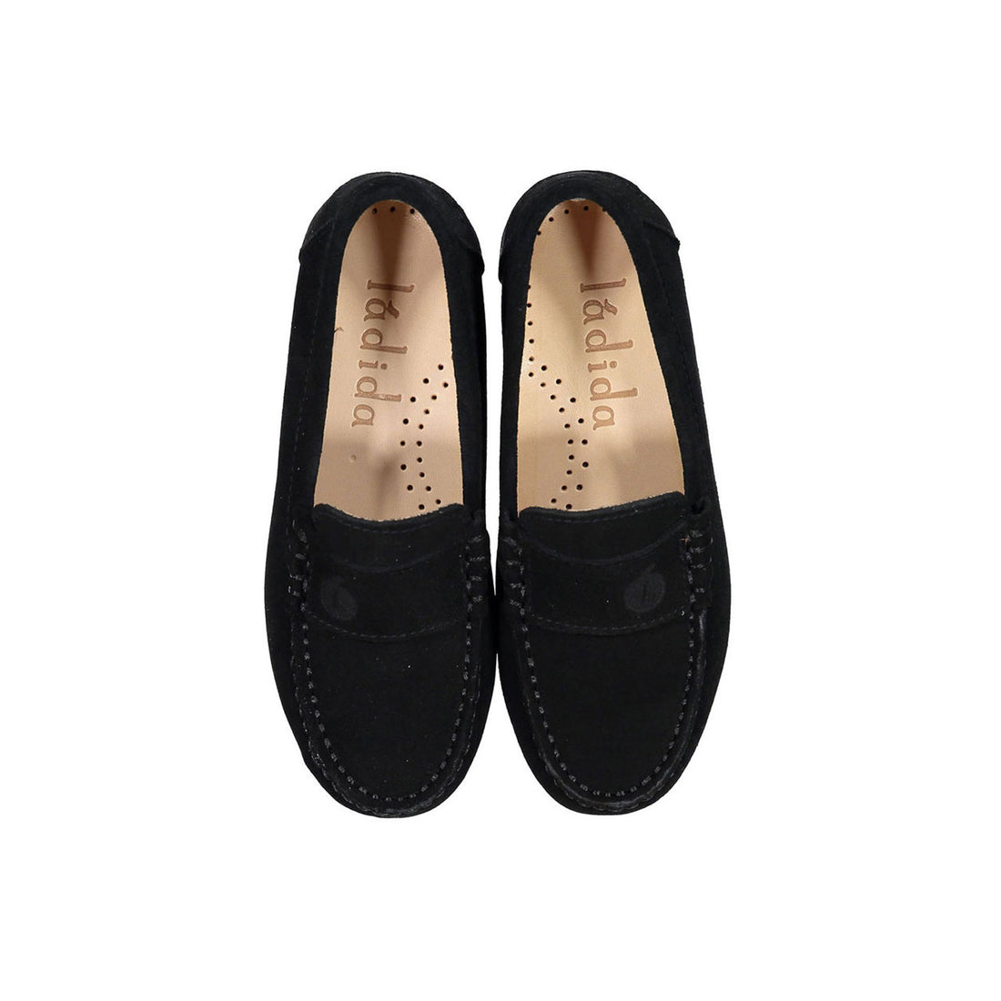Ladida Black Brushed Suede Loafer