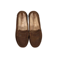 Ladida Cocoa Brushed Suede Loafer
