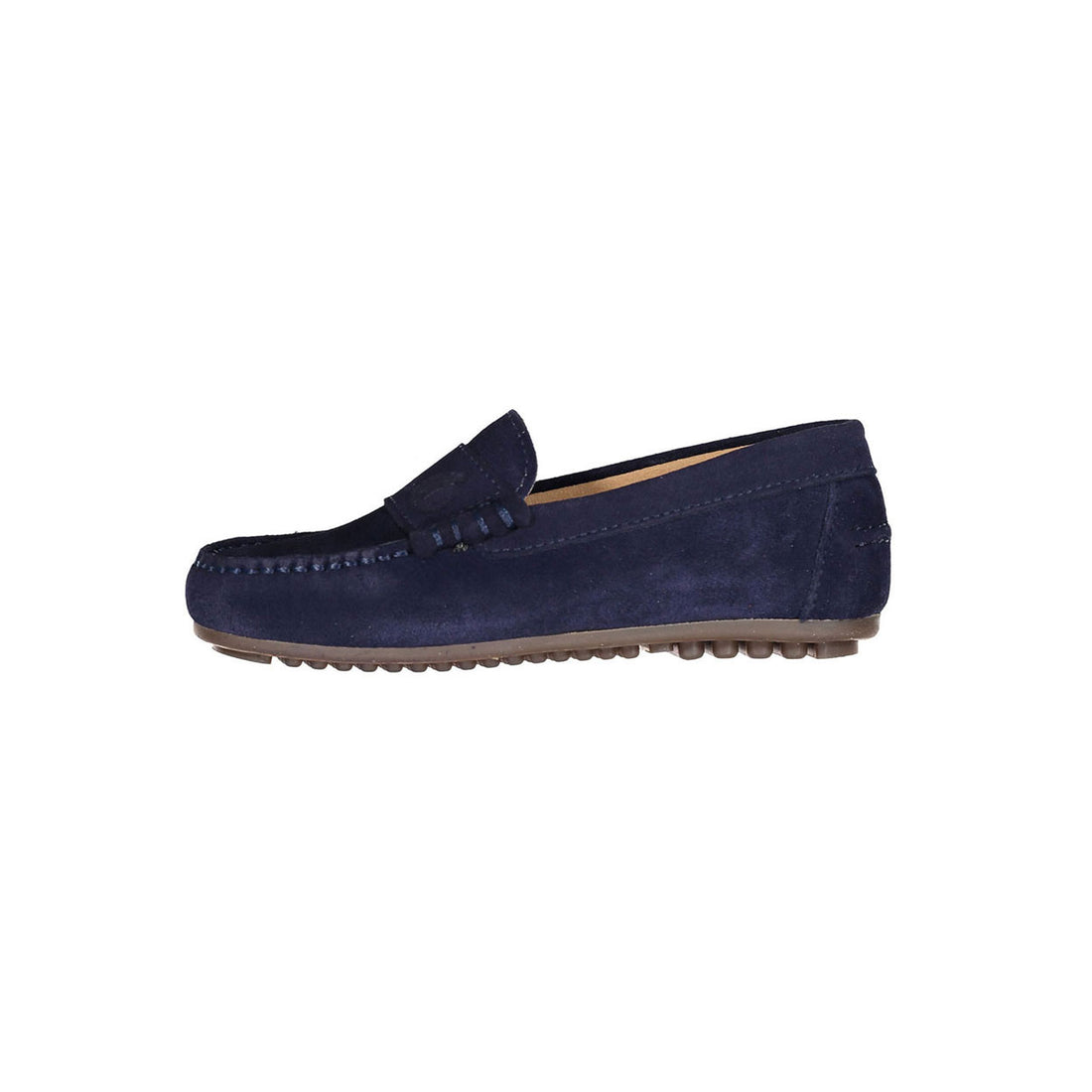 Ladida Navy Brushed Suede Loafer
