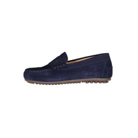 Ladida Navy Brushed Suede Loafer