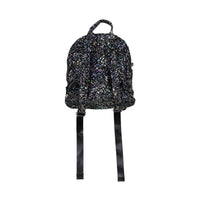 Bari Lynn Silver Star Studded Splatter Mini  Backpack