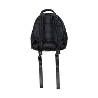 Bari Lynn Black Denim Camo Star Mini Backpack
