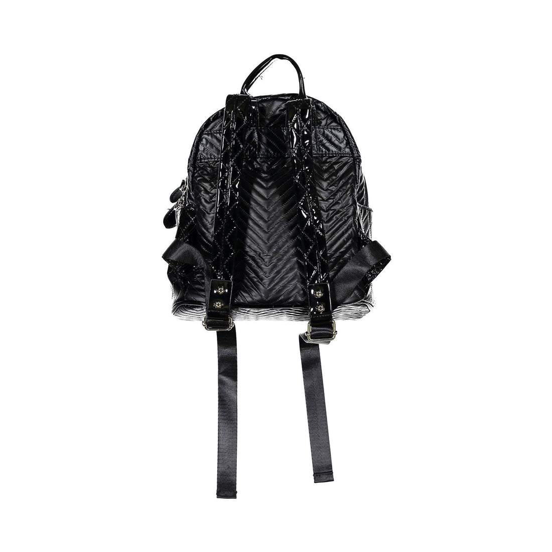 Bari Lynn Quilted Chevron Mini Backpack