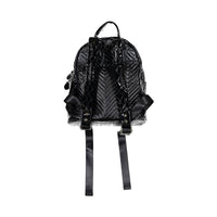 Bari Lynn Quilted Chevron Mini Backpack