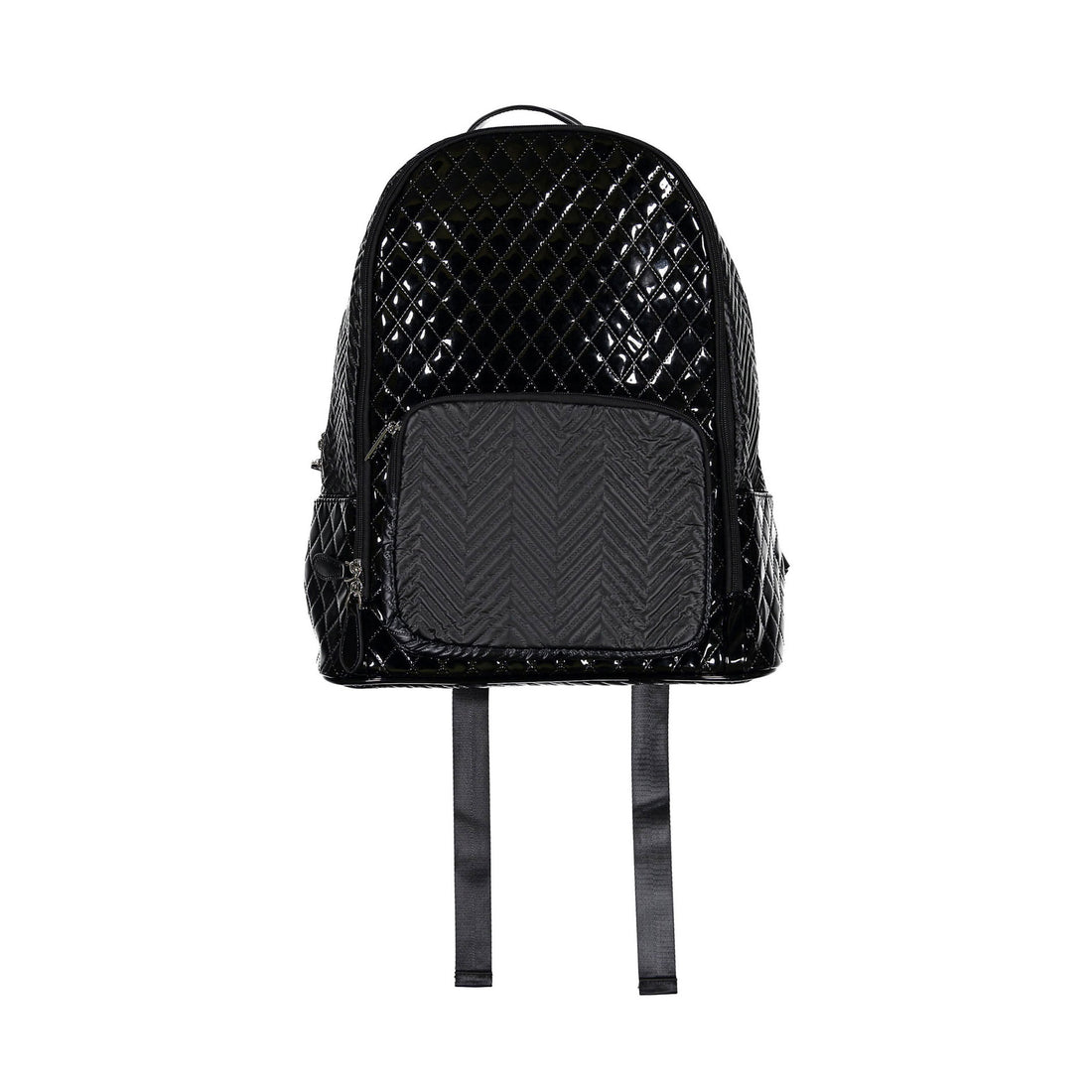 Bari Lynn Quilted Chevron Backpack