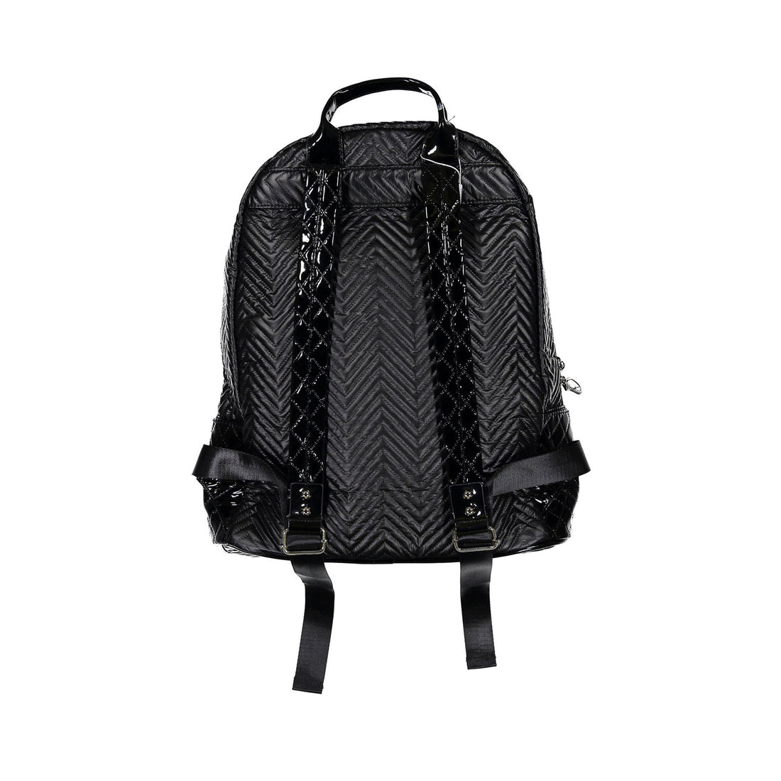 Bari Lynn Quilted Chevron Backpack
