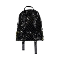 Bari Lynn Faux Fur Backpack