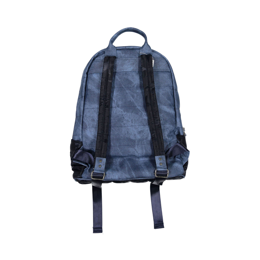 Bari Lynn Blue Denim Camo Star Backpack