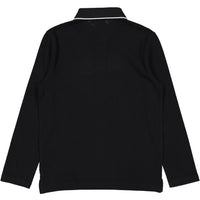 Hugo Boss Black Long Sleeve Logo Polo