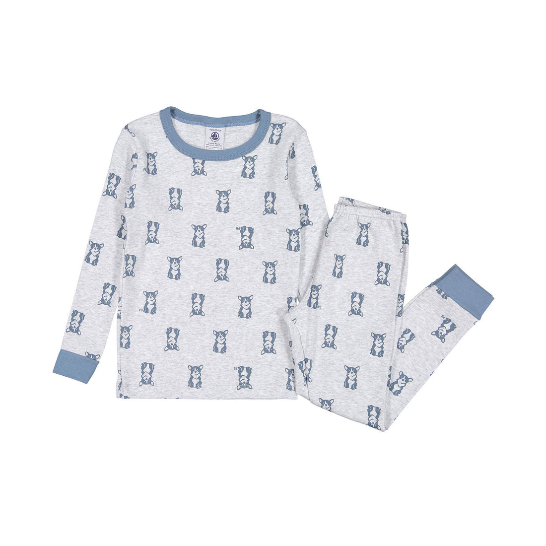 Petit Bateau Boy Dog Print Loungewear