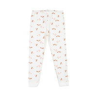 Petit Bateau Girl Bird Print Loungewear