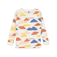 Petit Bateau Boy Mountain Print Loungewear
