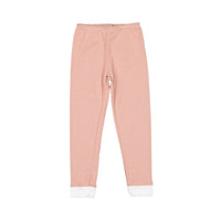 Petit Bateau Girl Pink Striped Loungewear