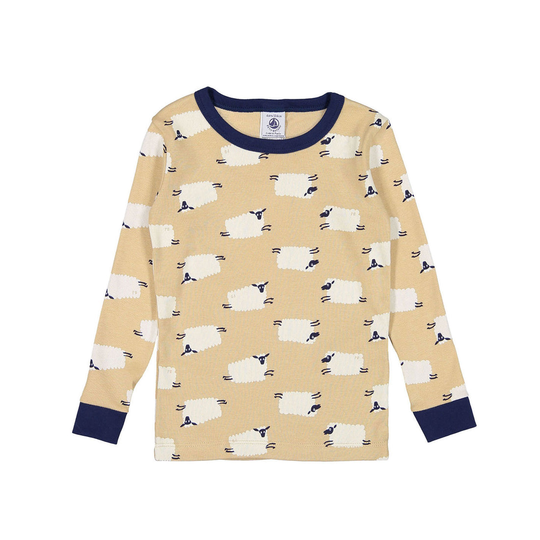 Petit Bateau Boy Sheep Print Loungewear