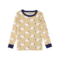 Petit Bateau Boy Sheep Print Loungewear