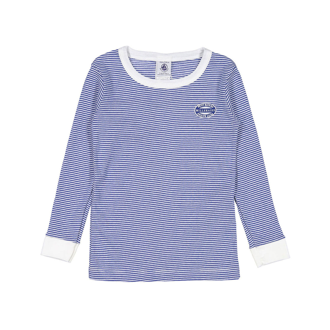 Petit Bateau Boy Blue Striped Loungewear