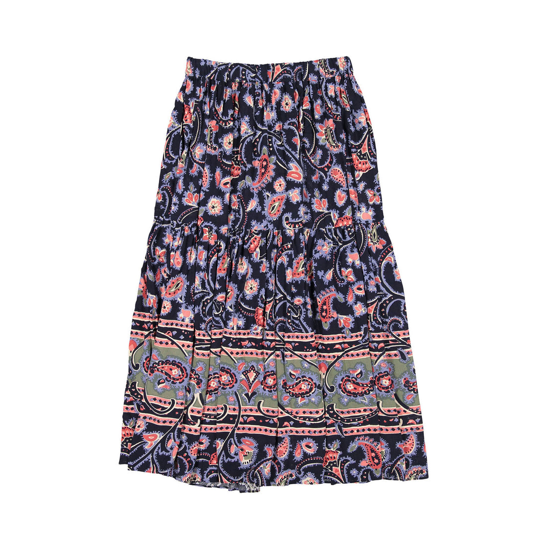 Ba-sh Blue Printed Niels Womens Skirt