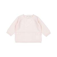 Bonpoint Rose Knit Scalloped Bamba Baby Set