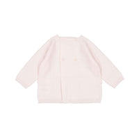 Bonpoint Rose Knit Scalloped Bamba Baby Set