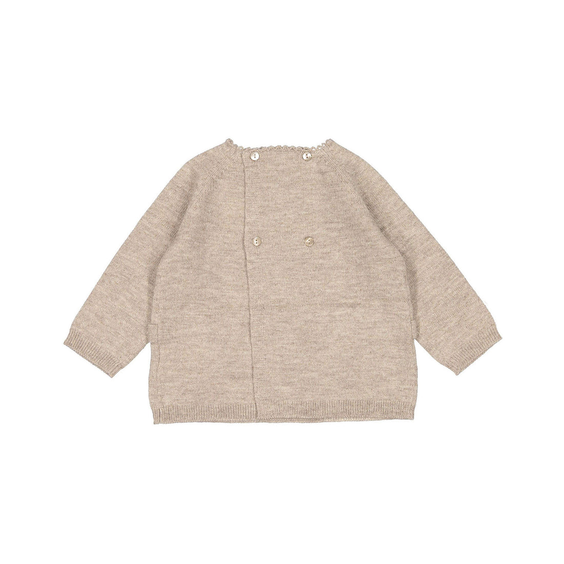 Bonpoint String Knit Scalloped Bamba Baby Set