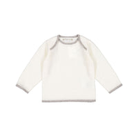 Bonpoint Milk Knit Trimmed Bambini Baby Set
