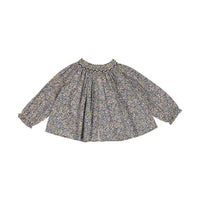 Bonpoint Ink Liberty Smocked Baby Blouse