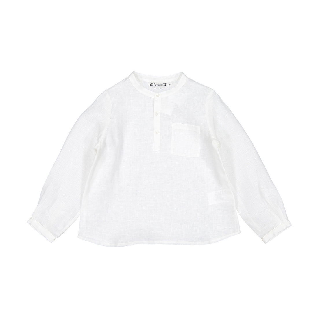 Bonpoint White Permanent Shirt