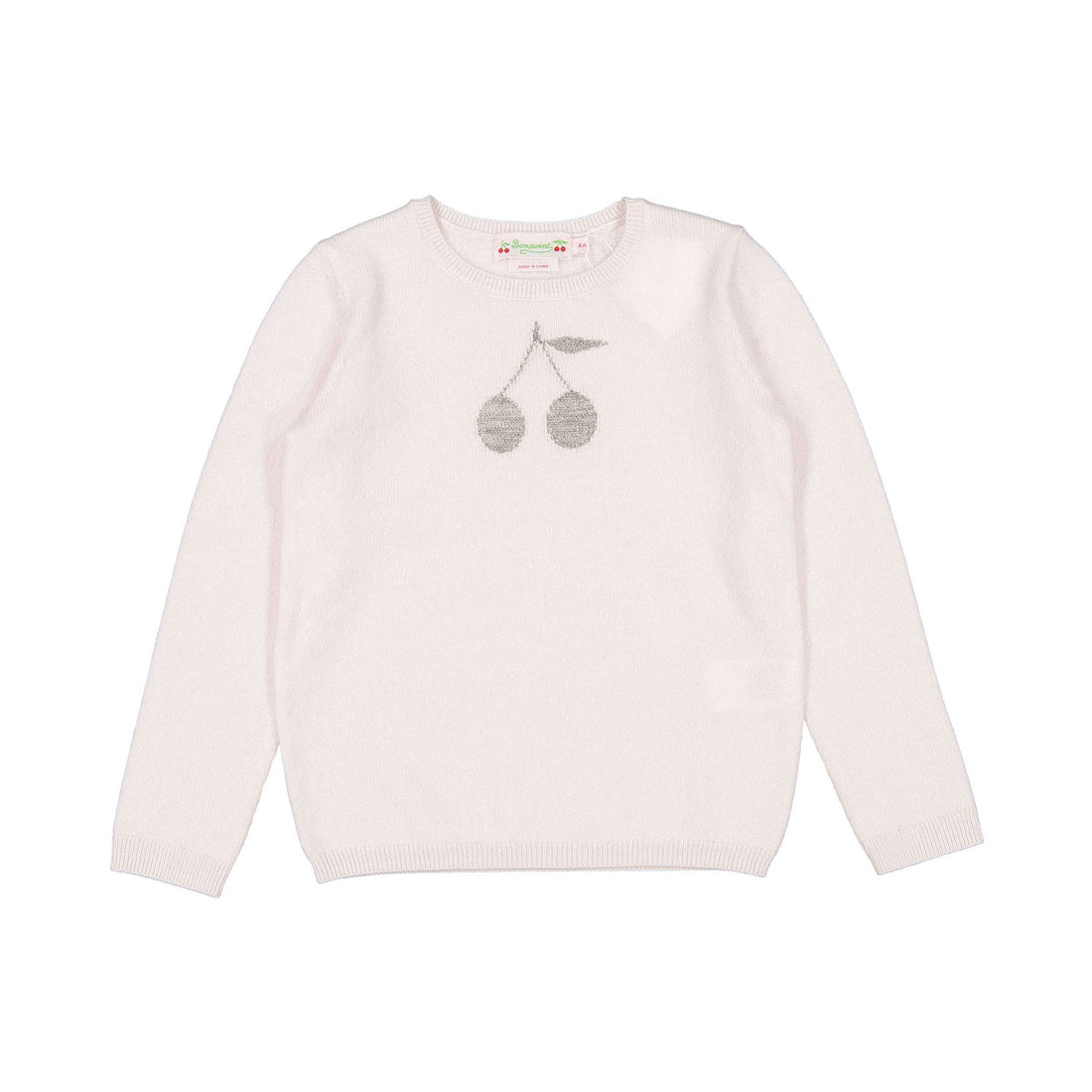 Bonpoint Pale Rose Cherry Brunelle Sweater