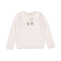 Bonpoint Pale Rose Cherry Brunelle Sweater