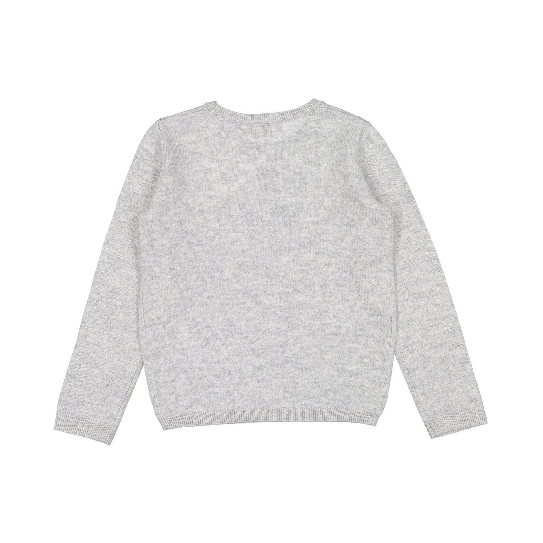 Bonpoint Light Grey Cherry Brunelle Sweater