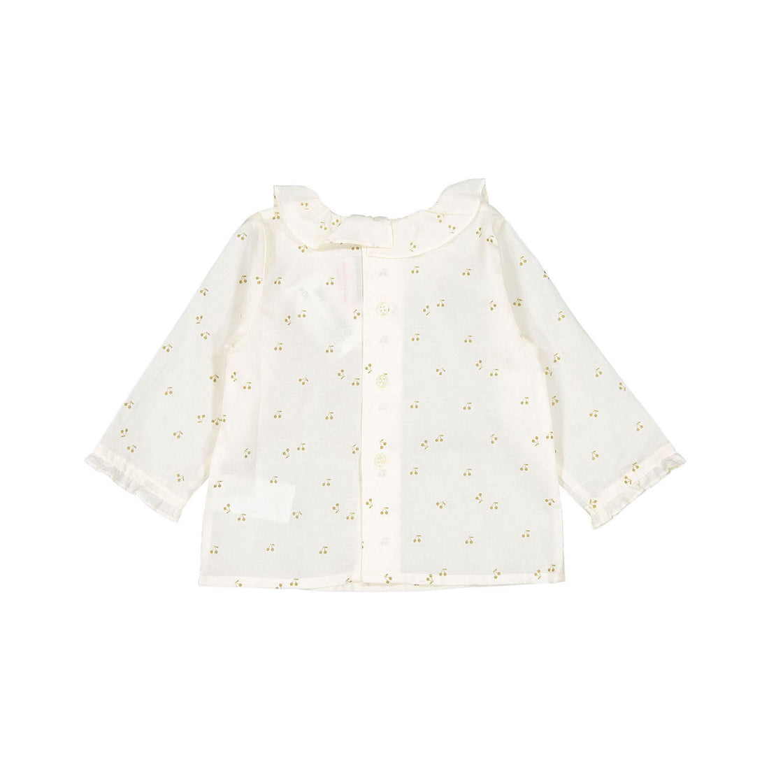 Bonpoint Gold Cherry Permanent Baby Blouse