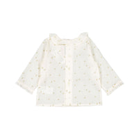 Bonpoint Gold Cherry Permanent Baby Blouse