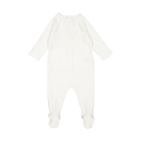 Bonpoint Milk Alpaca Footie