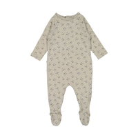 Bonpoint Taupe Galaxy Footie