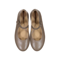 Bonpoint Taupe Ella Mary Janes